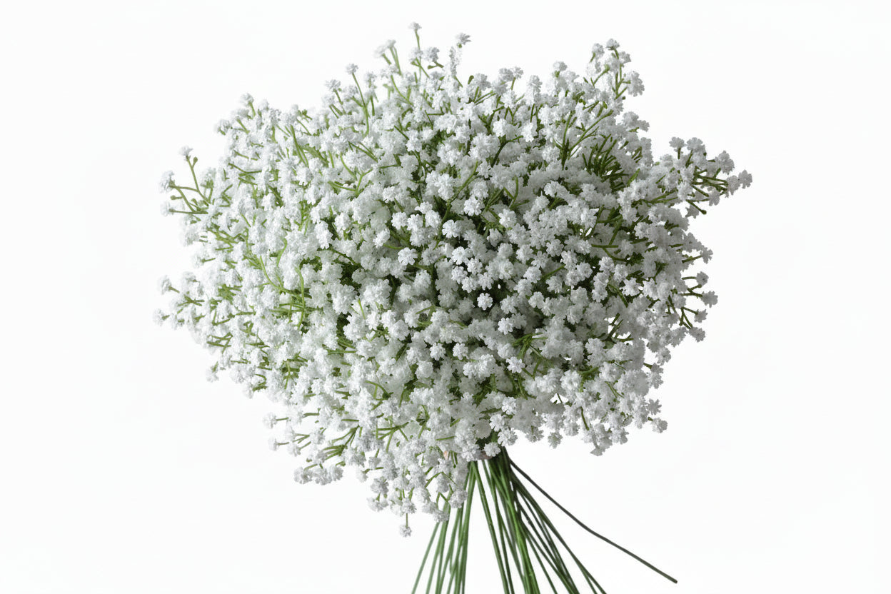 Soft White Real Touch Baby's Breath Stems