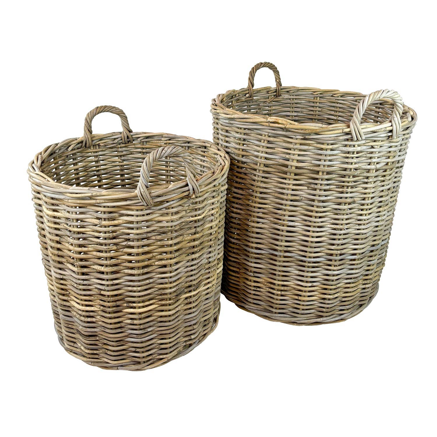 Basket Rattan Grey - Large