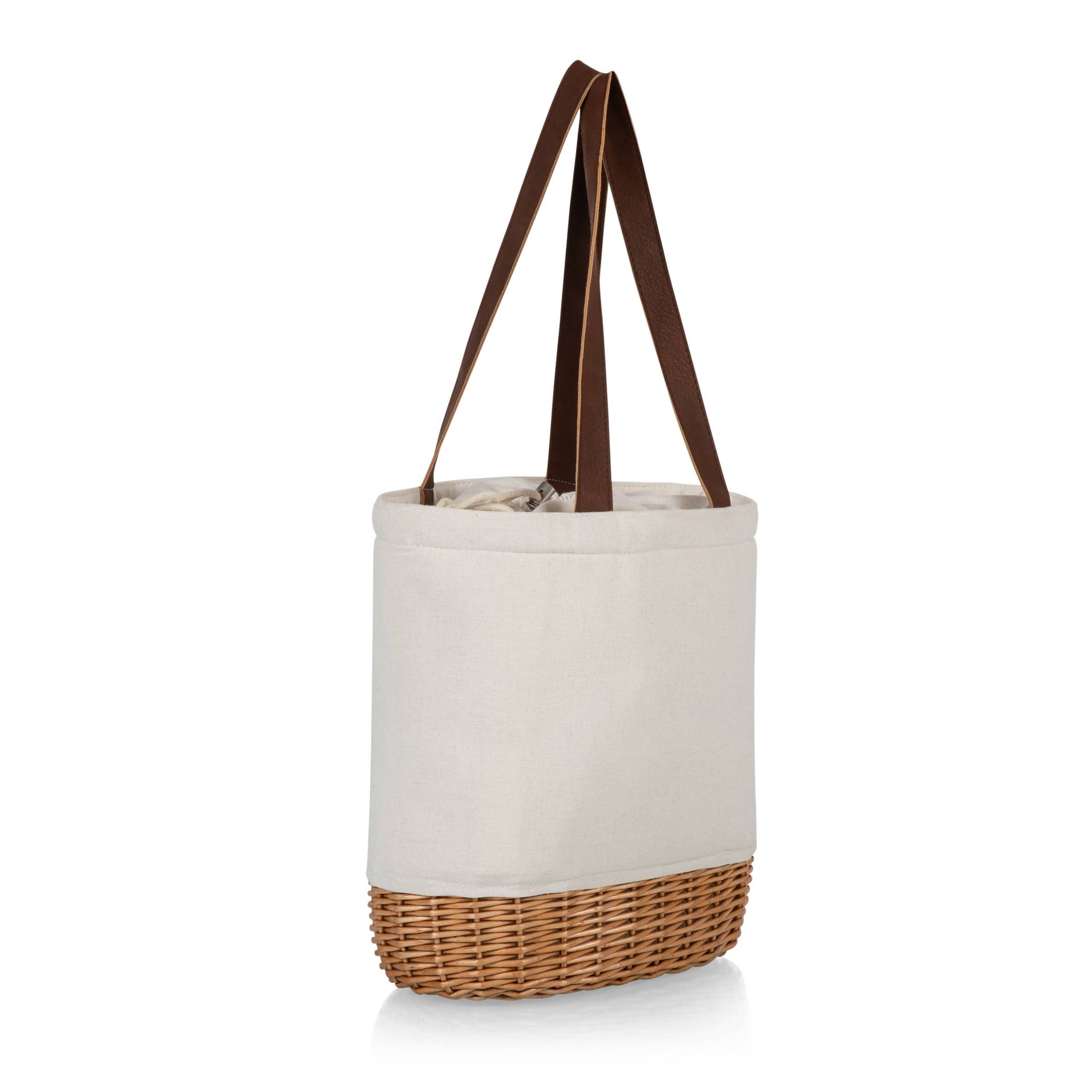 Canvas & Willow Insulated Basket Tote