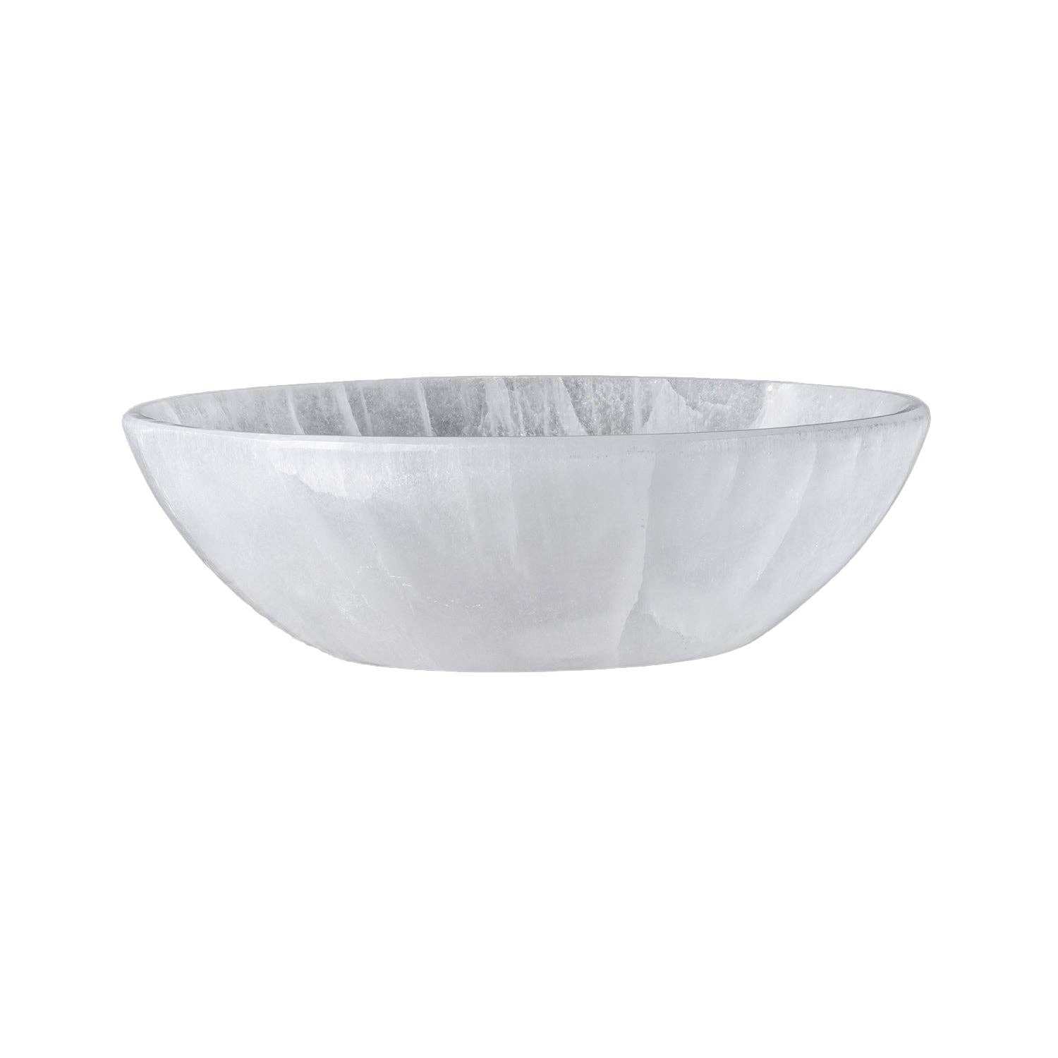 Selenite Round Bowl Small