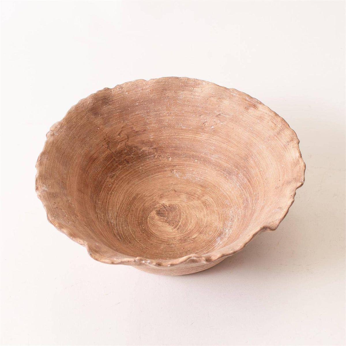 Stoneware Neutral Serving Bowl