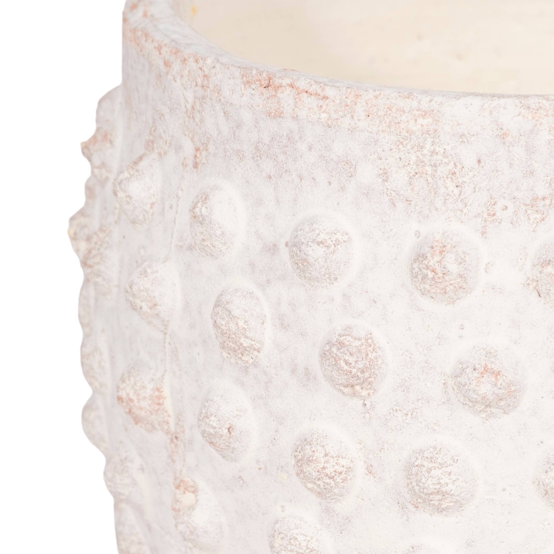 Planter Pot Bubble Finish 6"