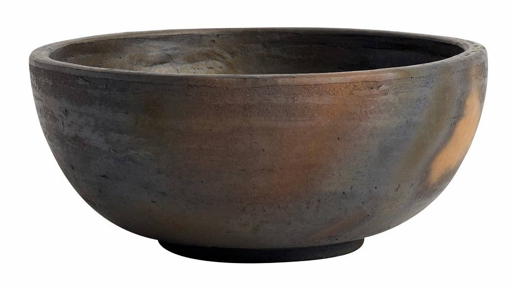 Handmade Fire Burned Terracotta Bowl