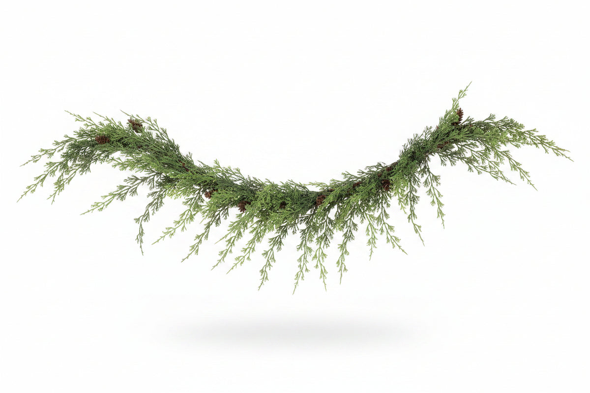 5' MIXED CEDAR GARLAND