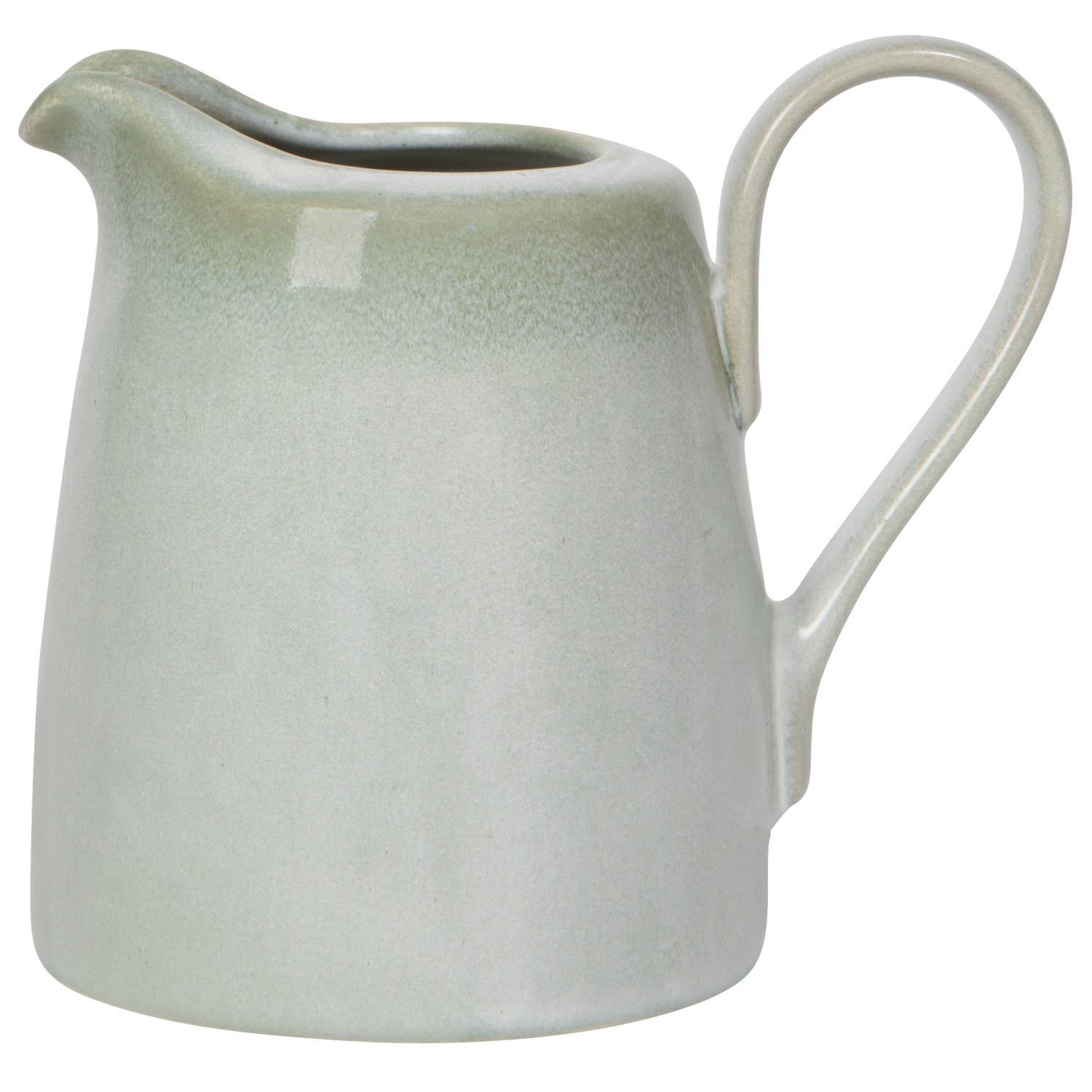 Creamer Dish Sage Stoneware