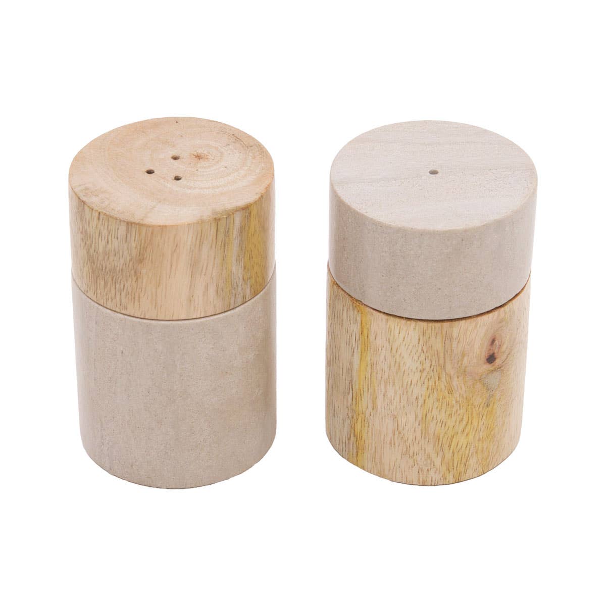 Marble Salt & Pepper Shakers