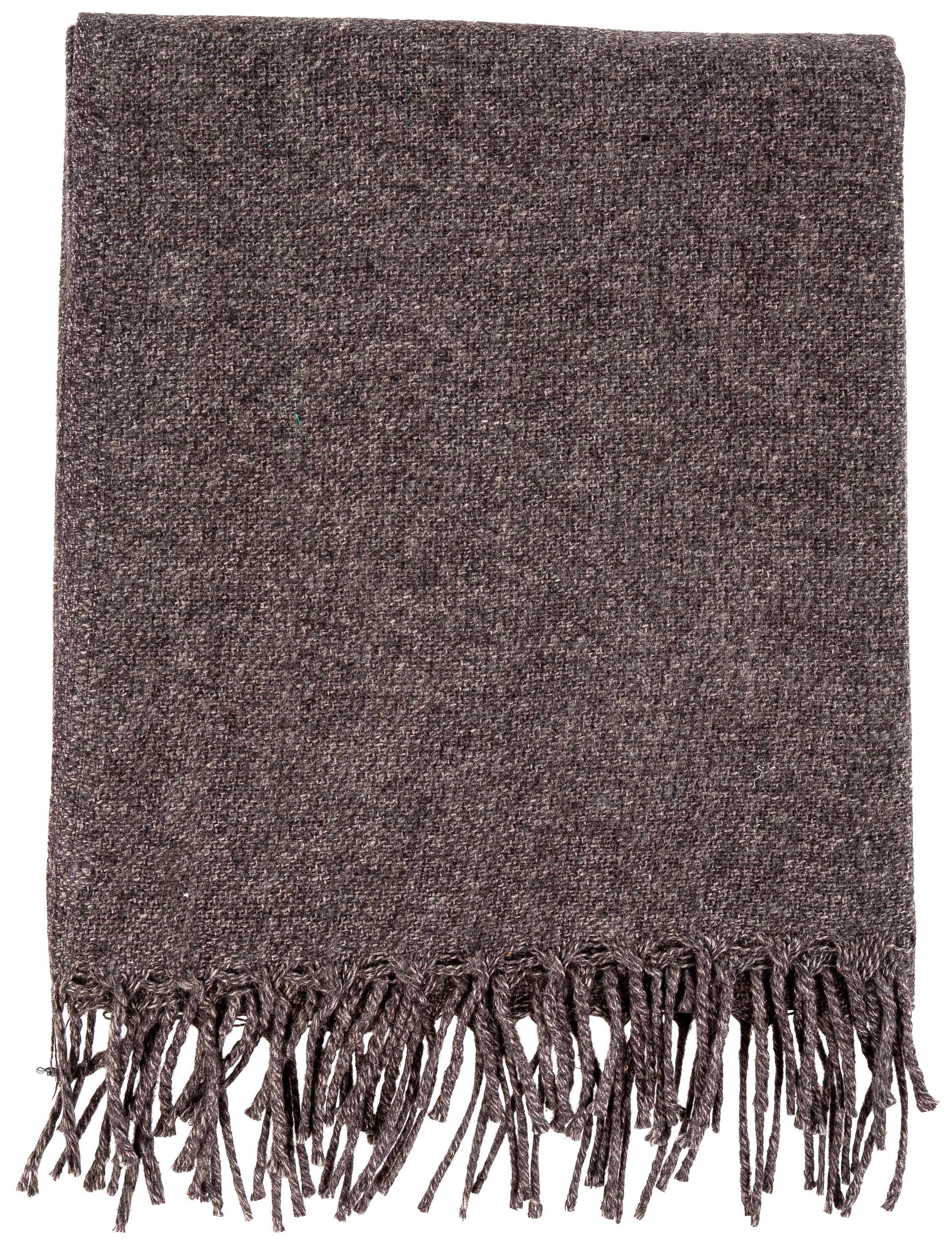 Throw Wool Blend Purple/Grey