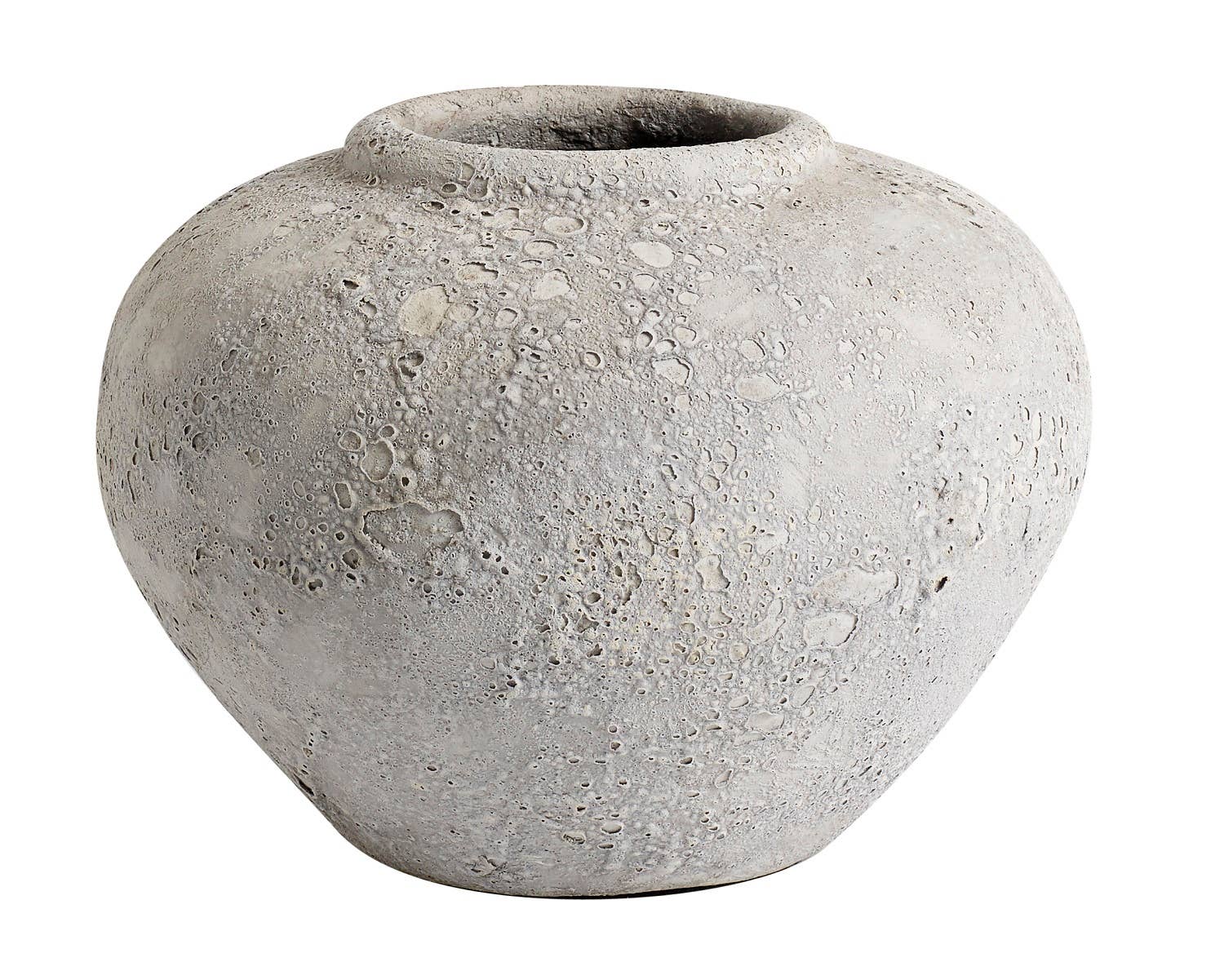 Grey Terracotta Vase
