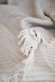 Stone-Washed Cotton Voile Handmade Blanket