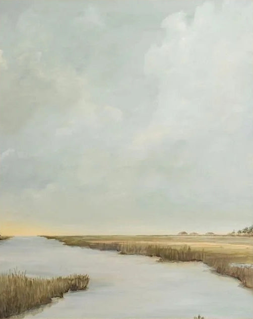 11x14 Drift & Dwell SR Art & Walnut Glass Frame