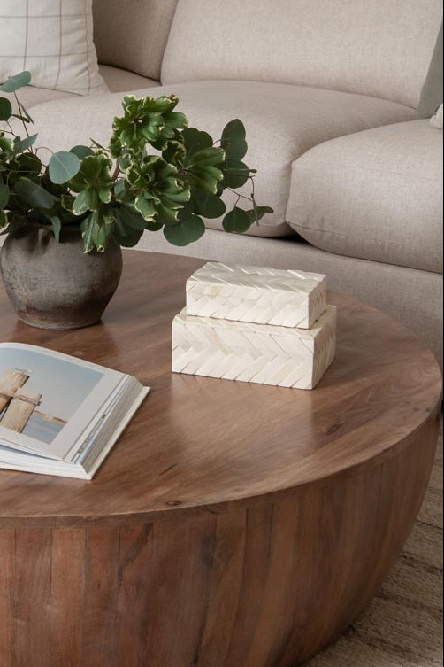 Bone Pattern Braided Box
