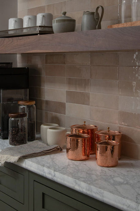 Hand Forged Copper Containers (set of 4)