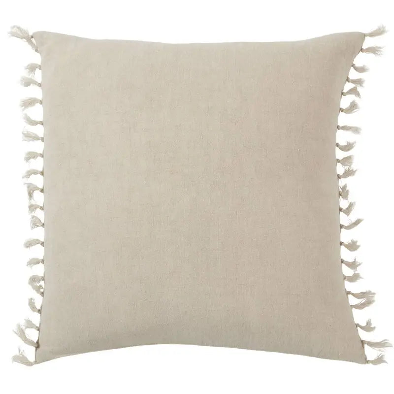 Gray Linen Pillow Down