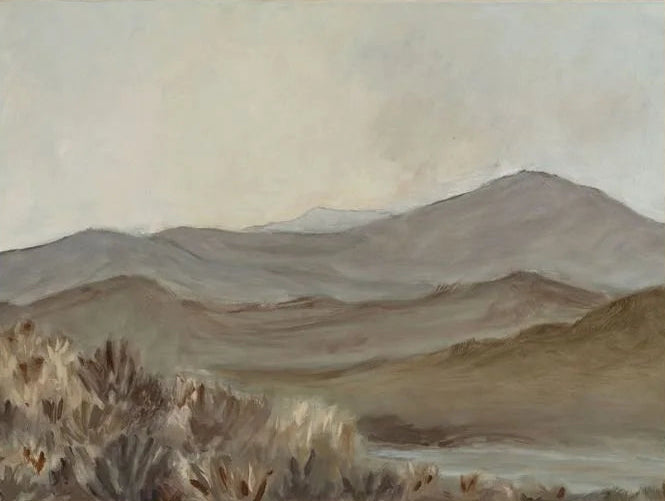 11x14 Misty Mountain SR Art & Walnut Glass Frame