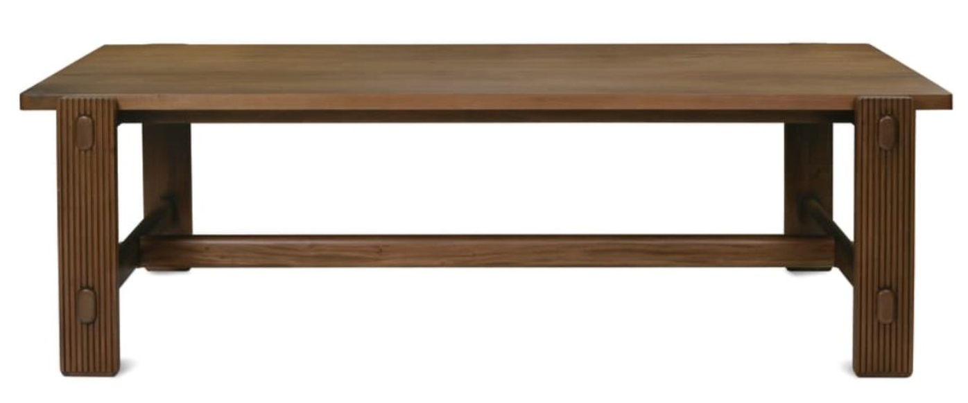 Kindred Rectangle Dining Table - Mahogany Top