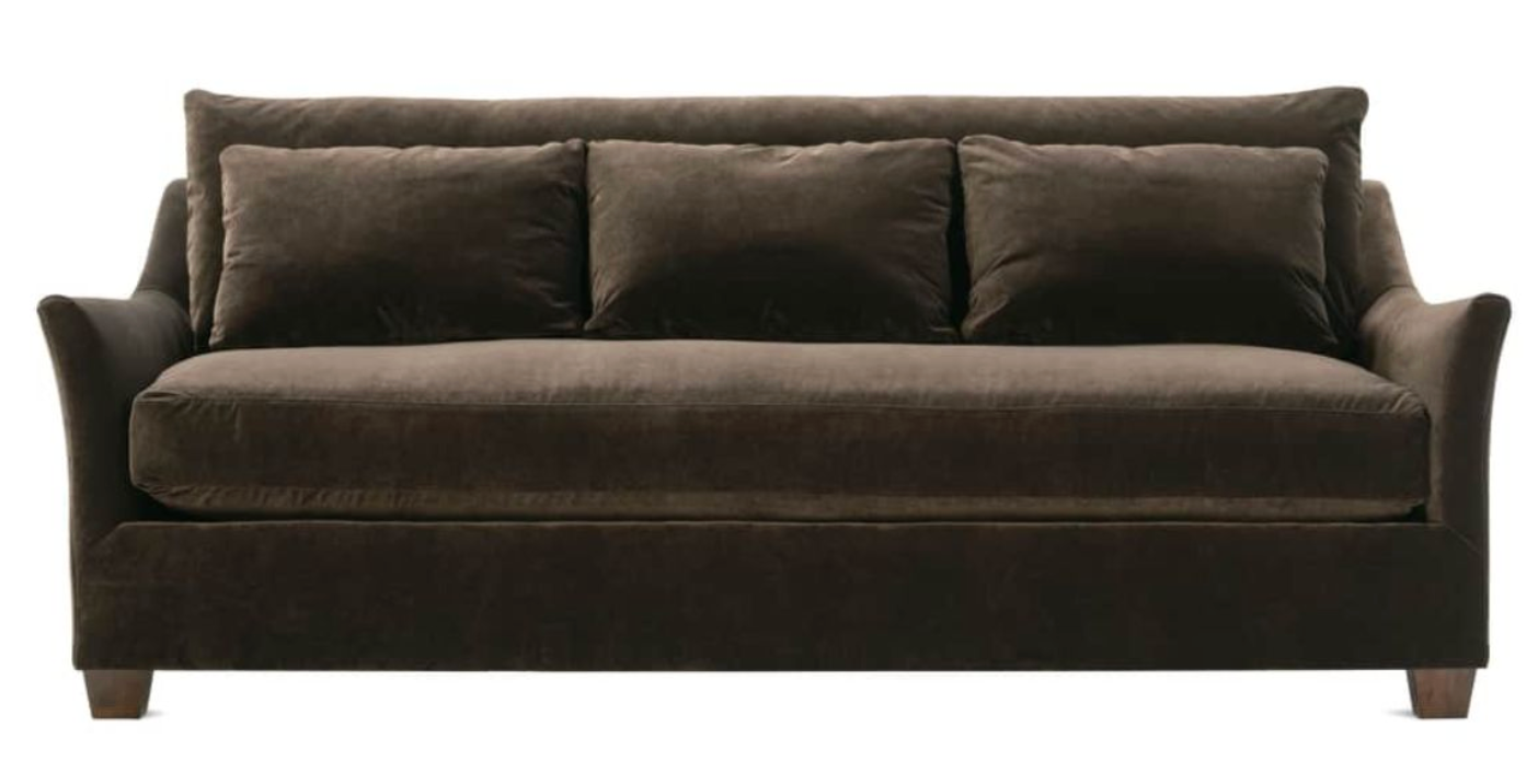 Moreau Quick Ship 85" Sofa (Bench Cushion)
