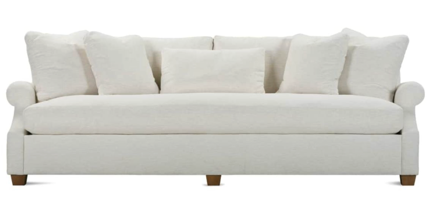 Quick Ship Bristol Sofa Featured in Nomad Snow