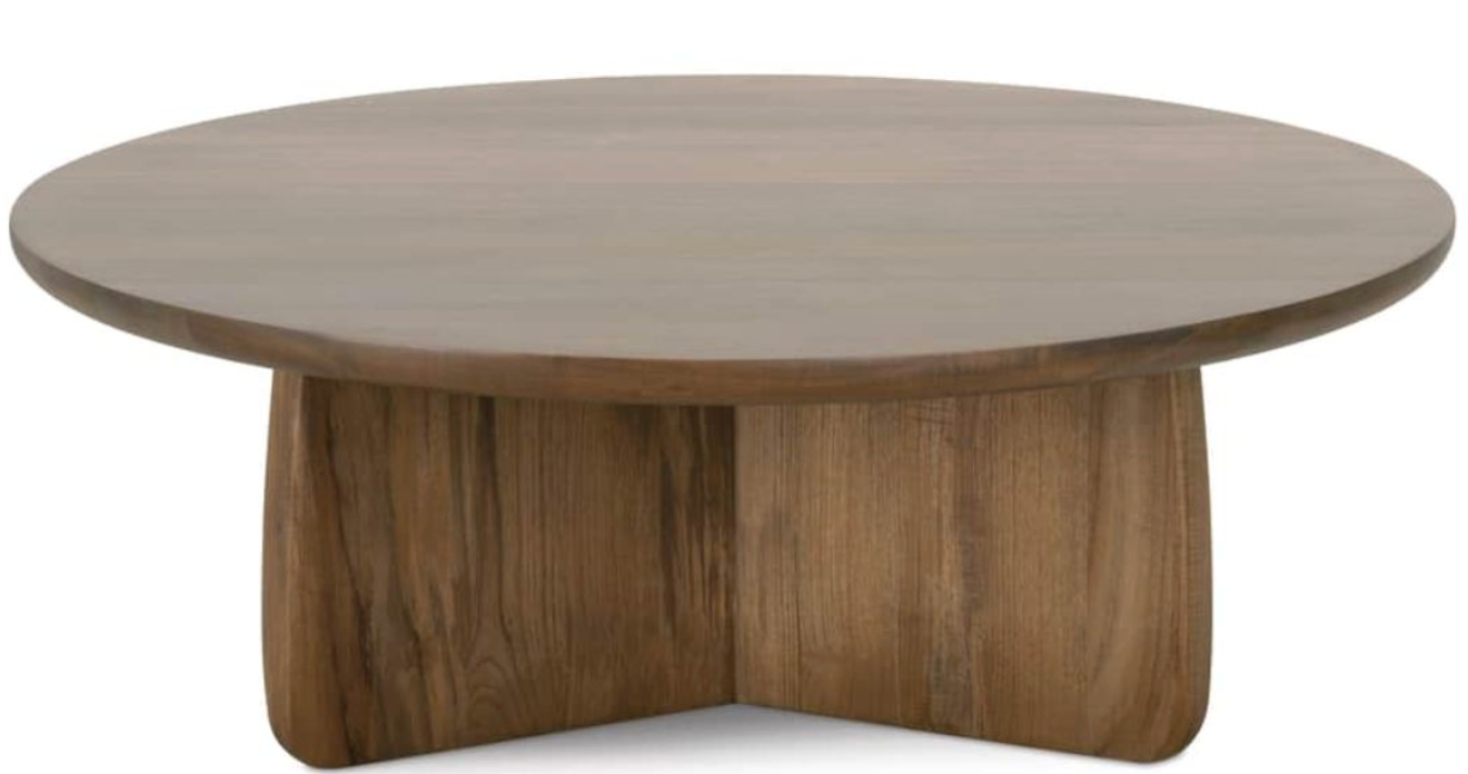 Nova Round Wood Cocktail Table