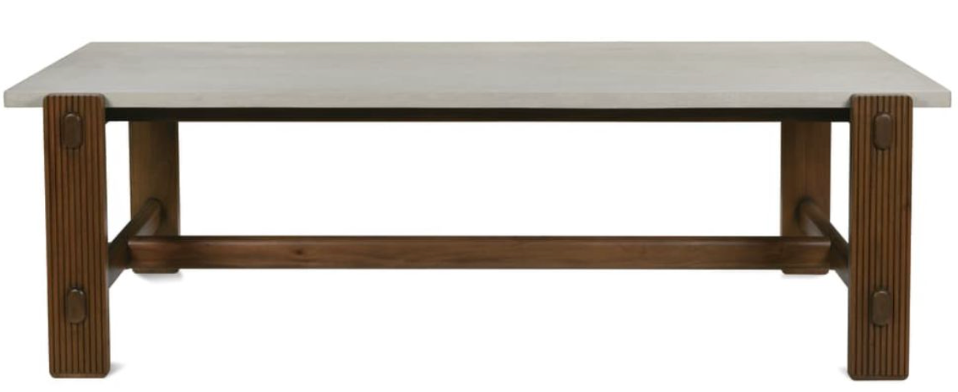 Kindred Rectangle Dining Table - Mineral Top