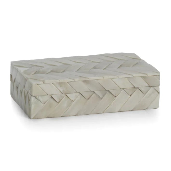 Bone Pattern Braided Box
