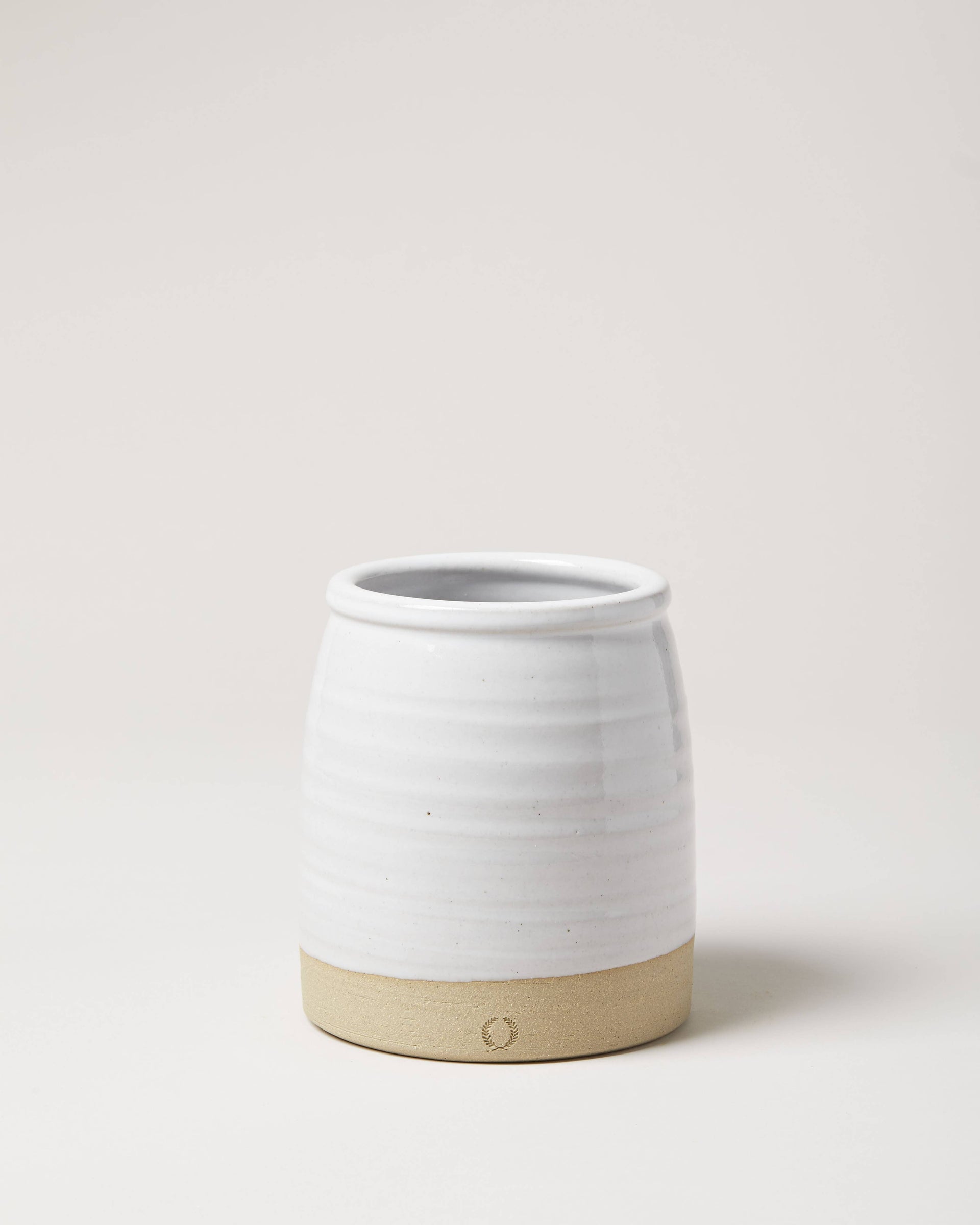 Handmade Mini Beehive Crock 3.5"x3.75"