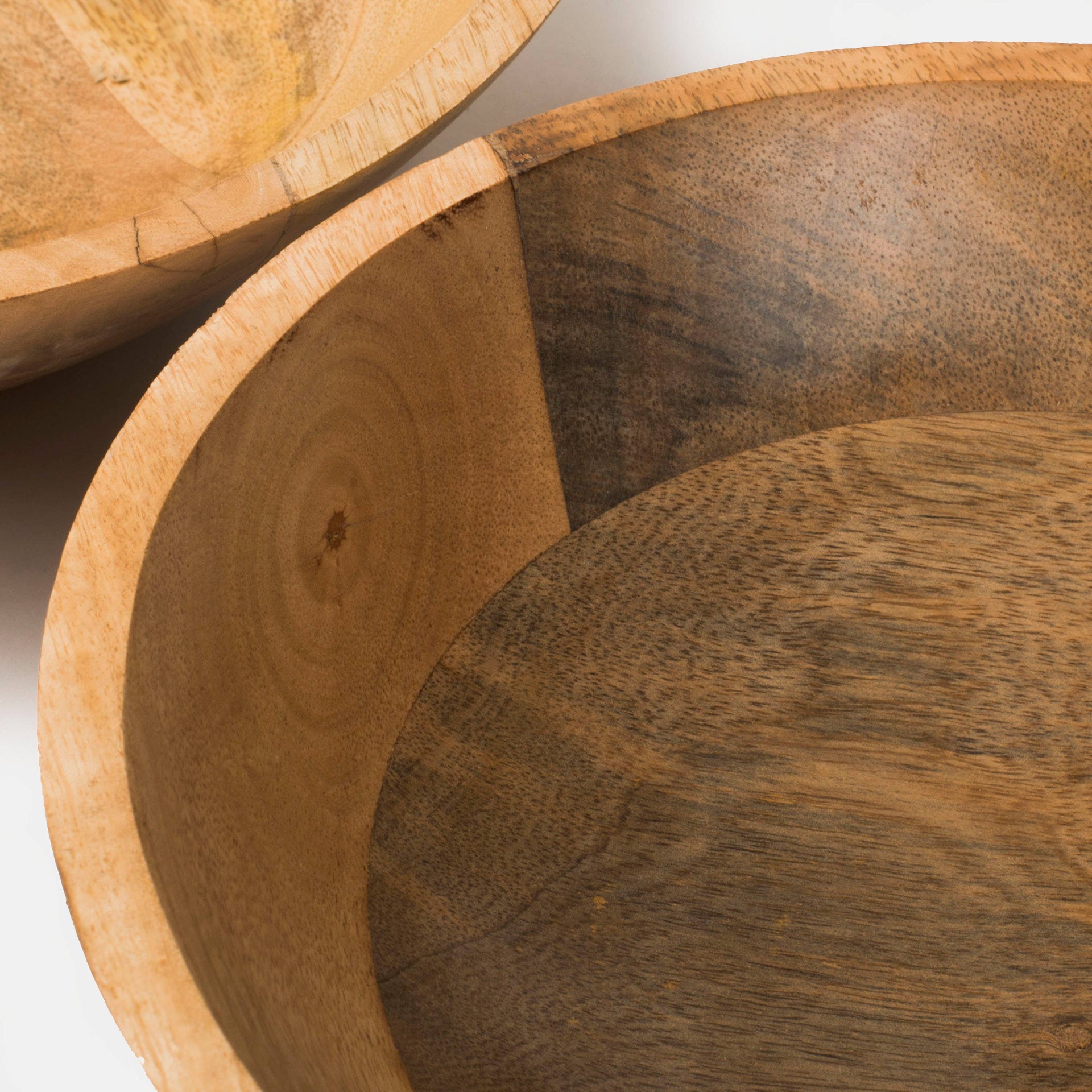 Mango Wood Bowl Stackable