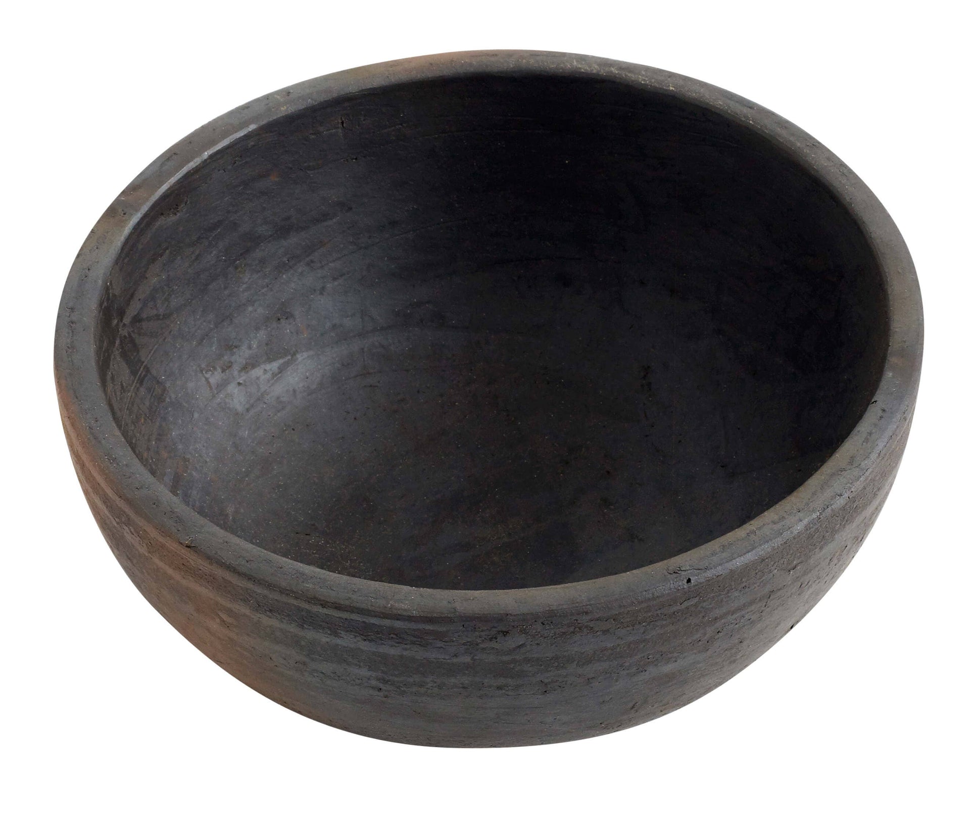 Handmade Fire Burned Terracotta Bowl