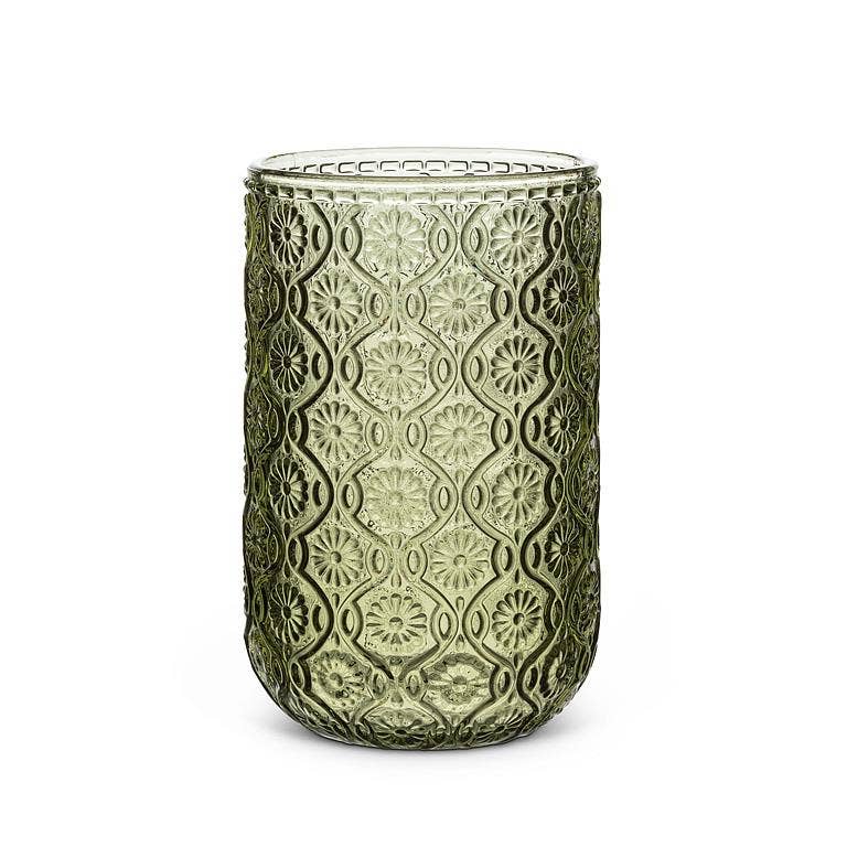 Daisy Highball Glass Olive 14oz
