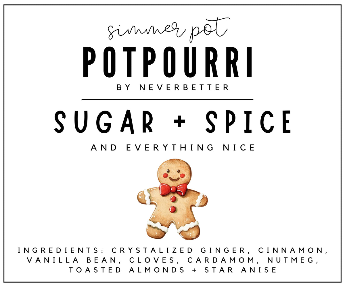Sugar + Spice Simmer Pot Potpourri