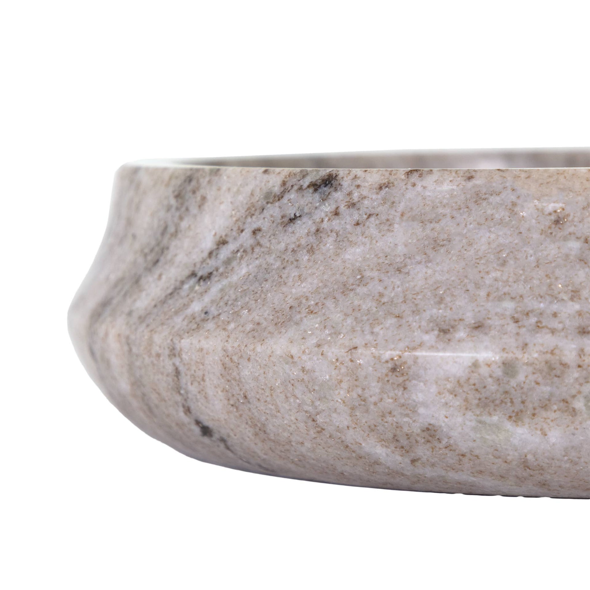 Marble Neutral Gray Bowl