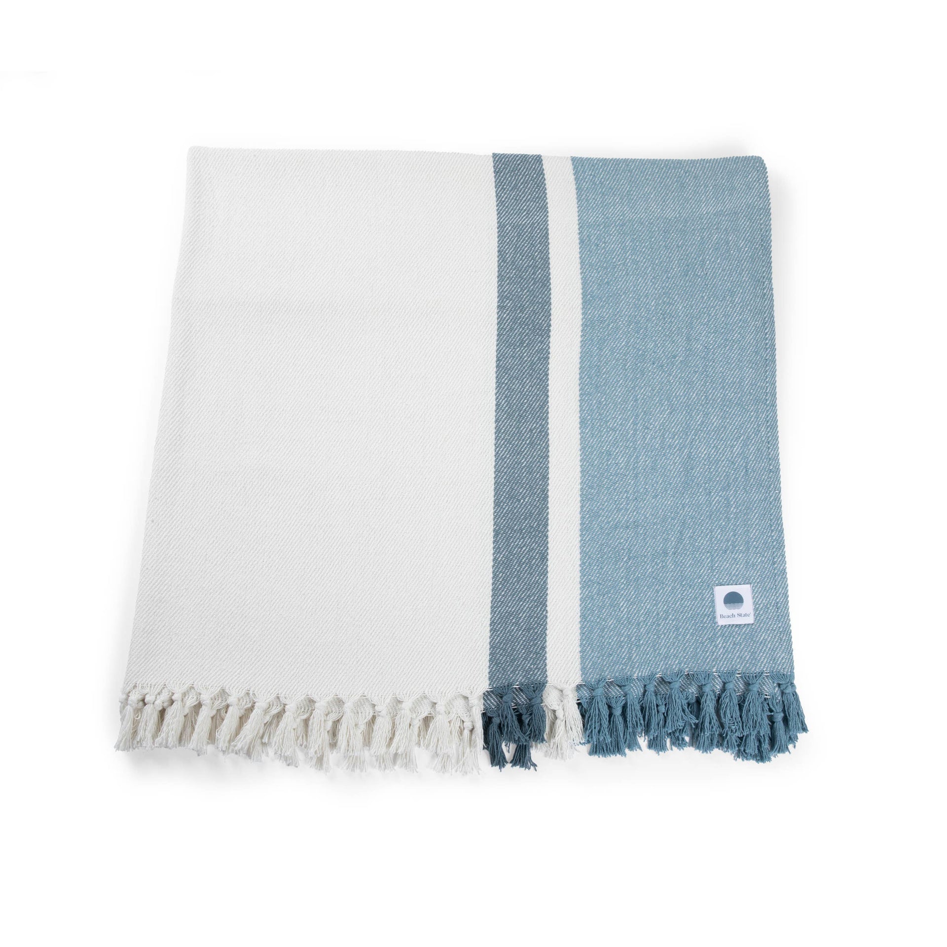 Beach/Lake Blanket High Tide Stripe