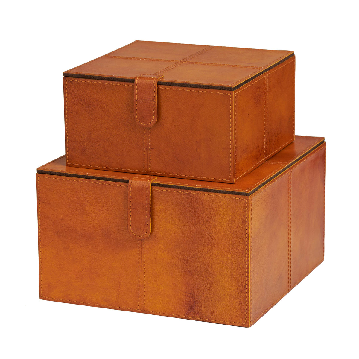 Brown Leather Box Set
