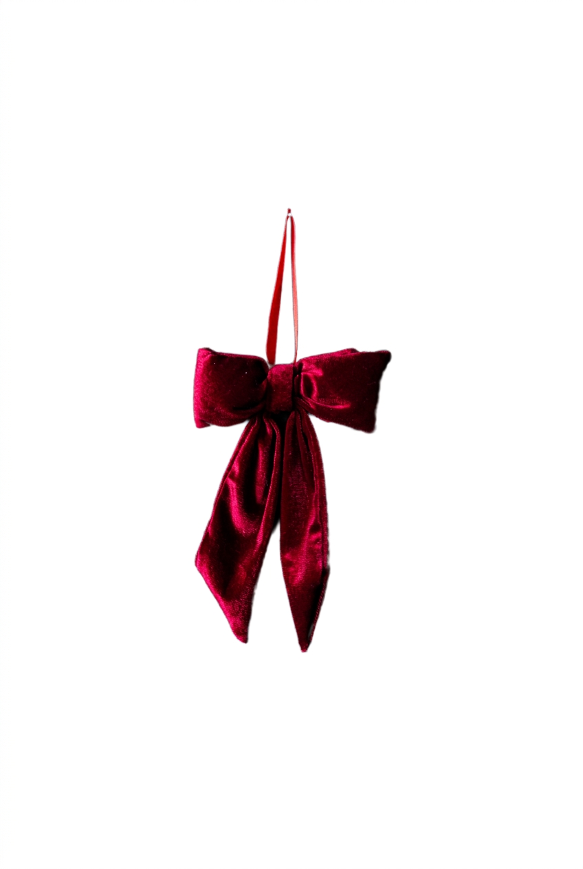 Red Velvet Bow
