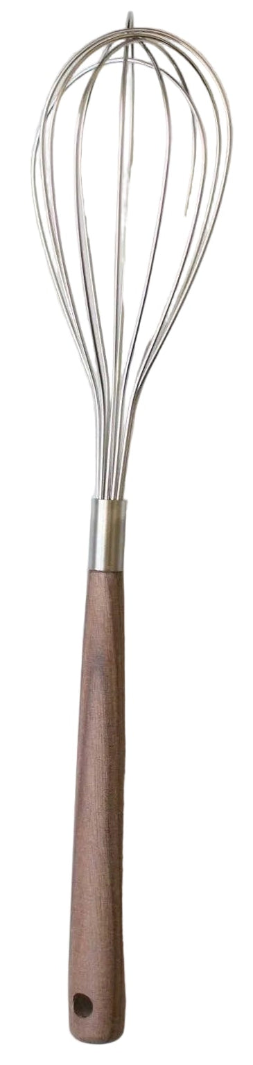 Whisk Stainless Steel Wooden Handle