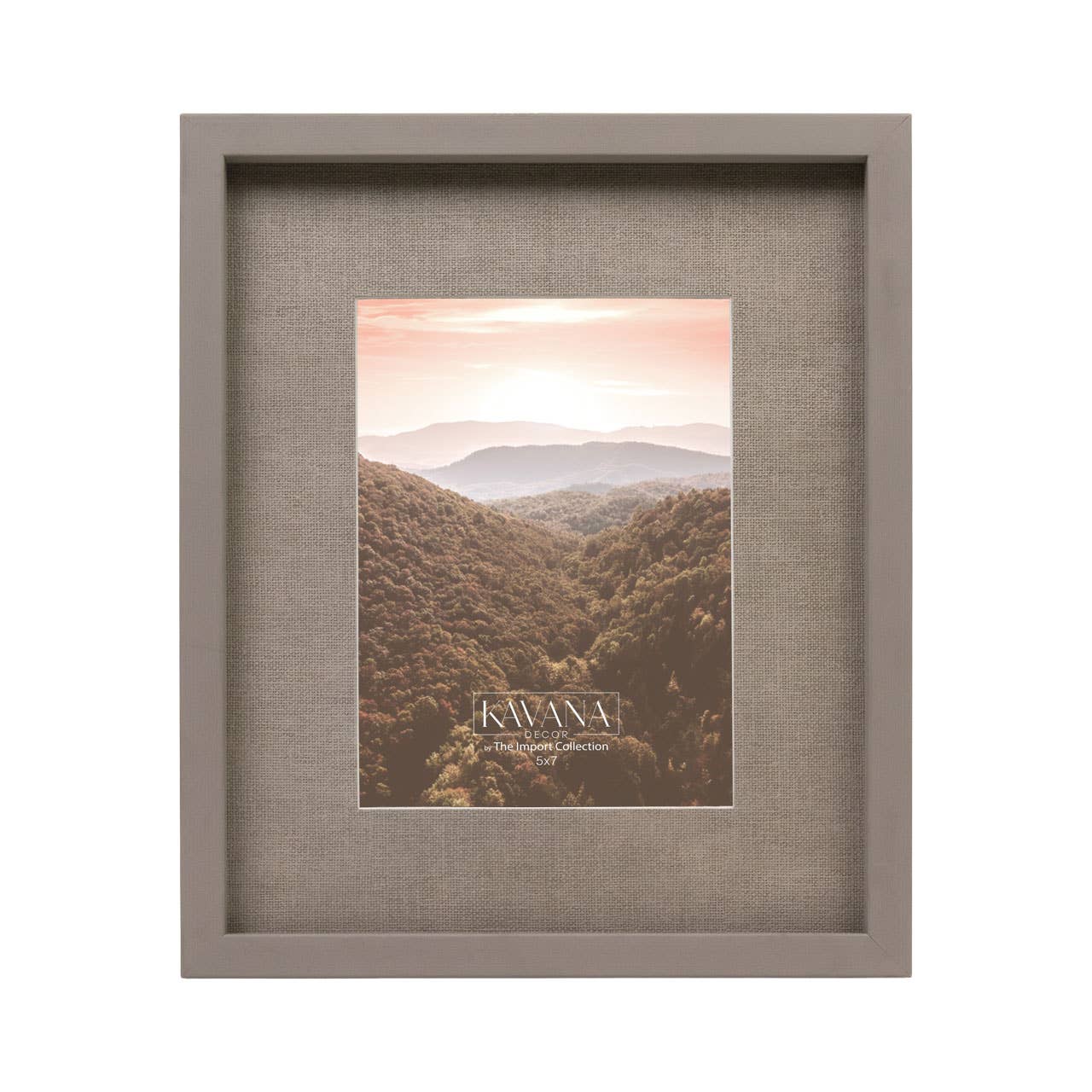 Frame Neutral Brown 5x7