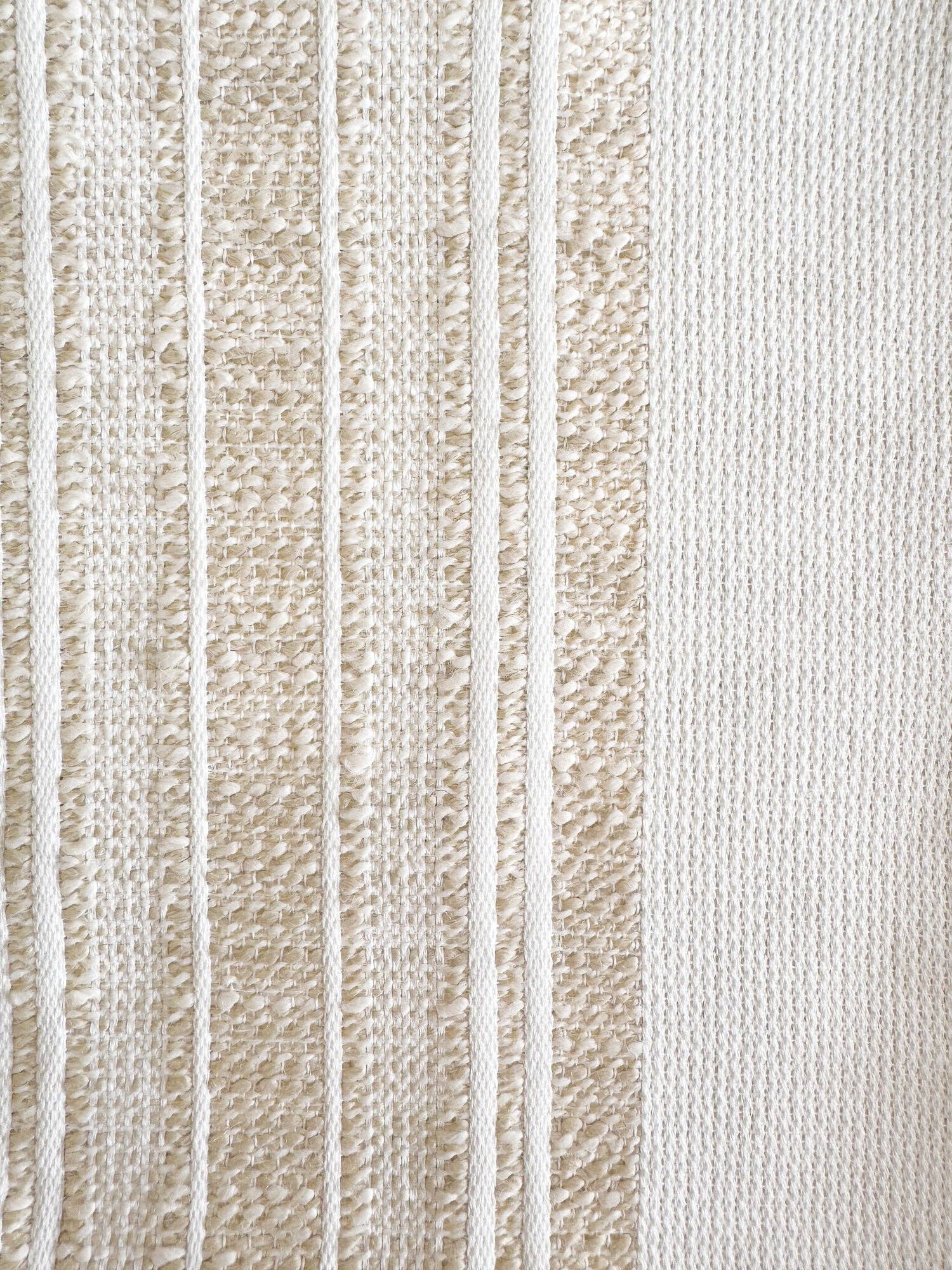 Beige Stripe Indoor/Outdoor Pillow 20x20