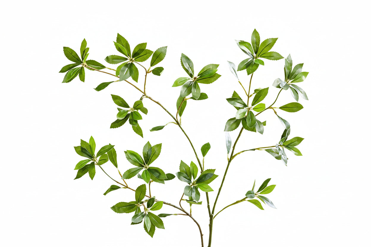 Faux Pieris Branch Stem 41"