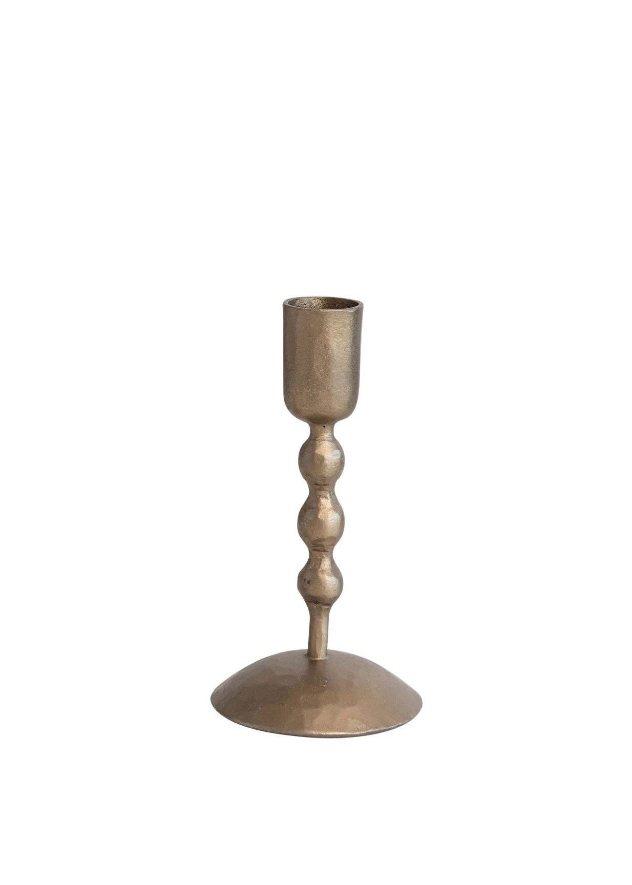 Antique Brass Taper Holder 5.5"