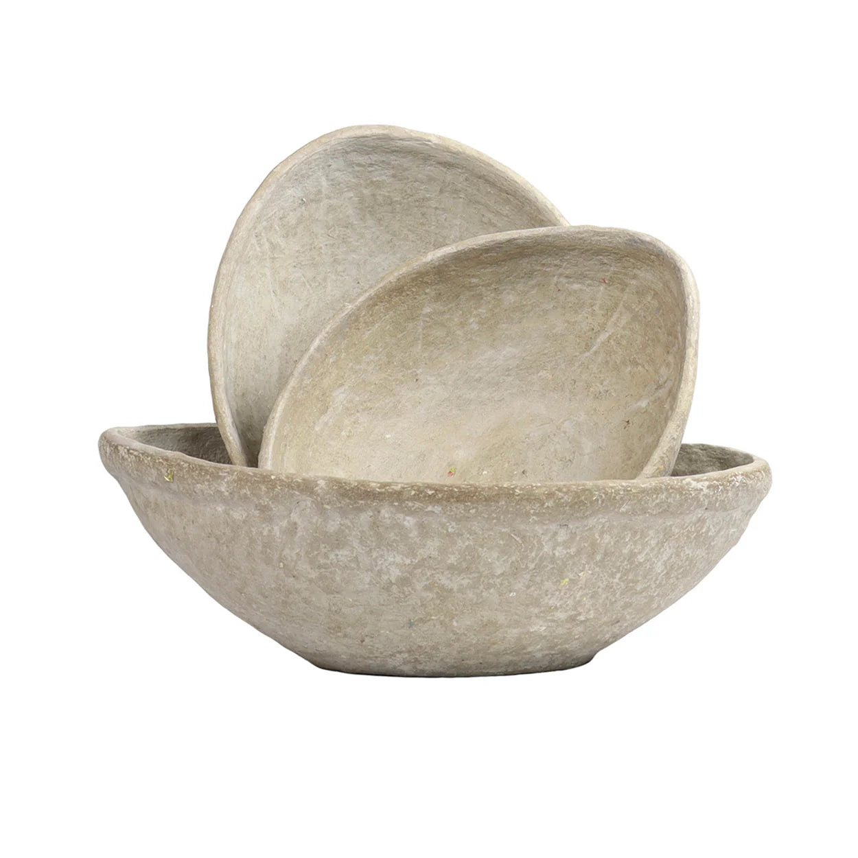 Bowl Paper Mache Set of 3