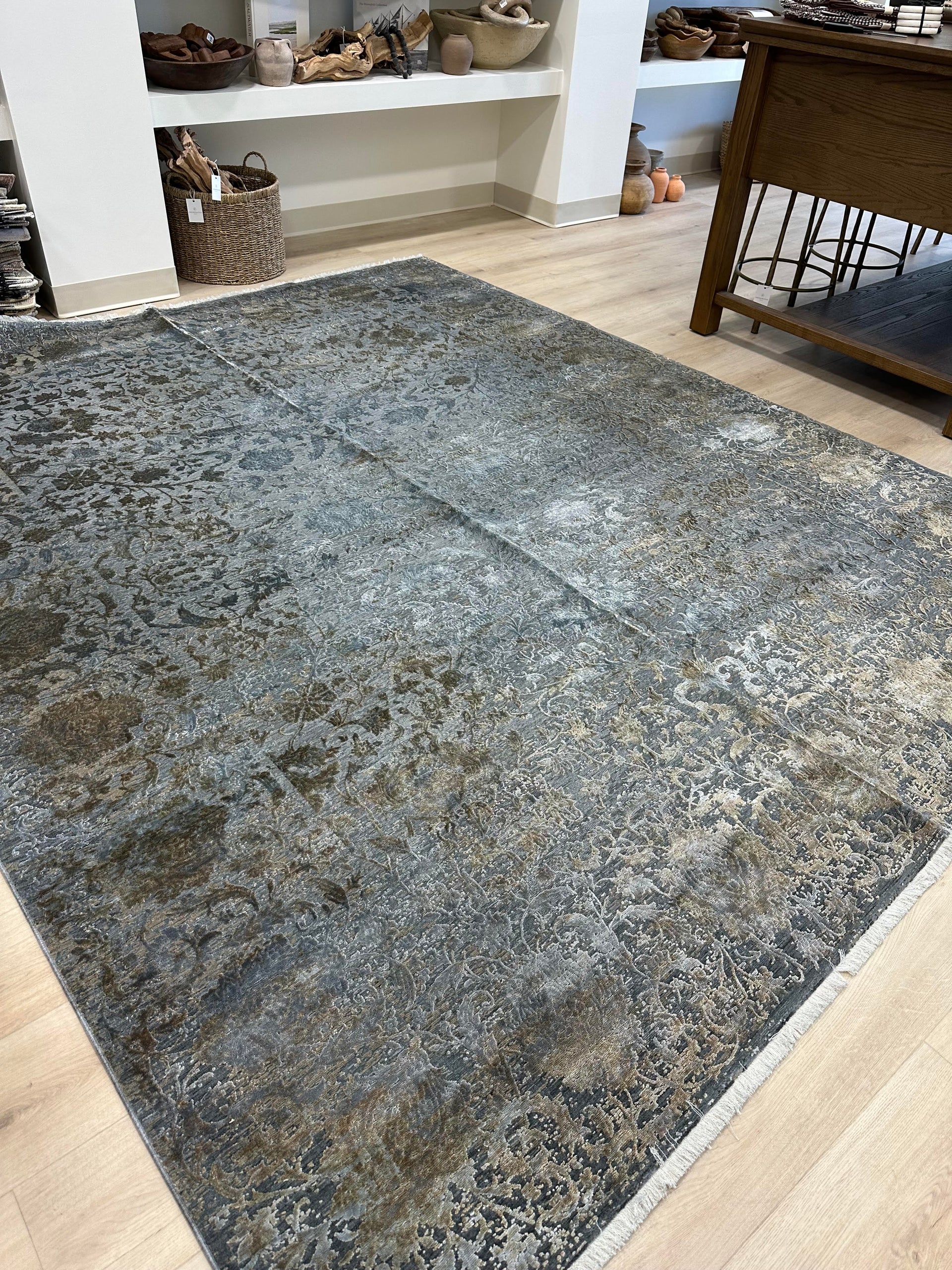 Handmade Turkish Rug Silk One of a Kind